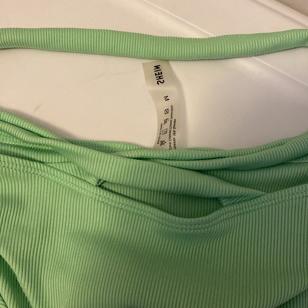 SHEIN bikini bottoms high waisted criss cross medium - Picture 3 of 5